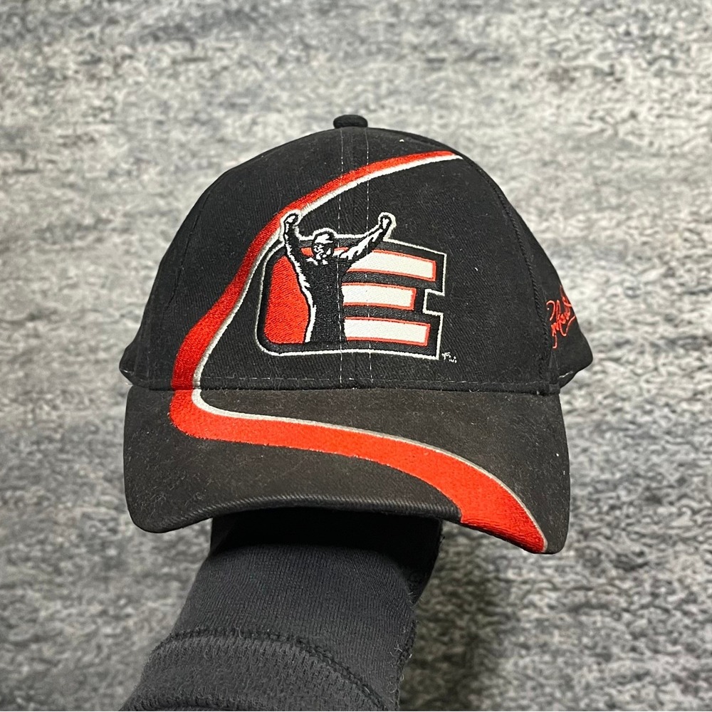 Vintage Dale Earnhardt Hat Winner's Circle NASCAR #3 Black Red Adjustable‎ Cap
